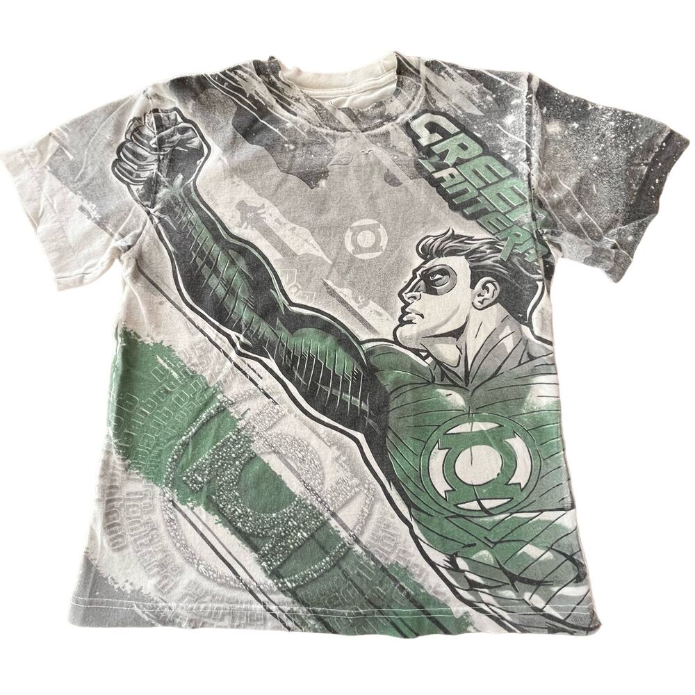 Green Lantern Youth T-Shirt Size 14/16 - DC Comics Graphic Tee